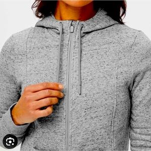 Figs Women’s On Shift Full Zip Hoodie Grey Size Medium Used Like New